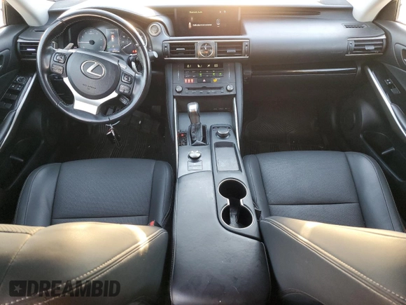 2020 Lexus IS 300 with VIN JTHAA1D23L5108833, listed as a Copart auction lot 50543425 with 60,429 mi miles and Salvage title. Bid and sale history available at DreamBid. Image 8.