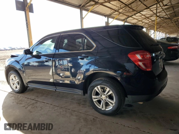 2016 Chevrolet Equinox LS with VIN 2GNALBEK9G6335946, listed as a Copart auction lot 46727795 with 97,460 mi miles and Salvage Title. Bid and sale history available at carsss.com. Image 2.