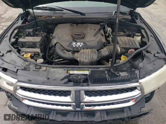 2012 Dodge Durango Crew with VIN 1C4RDJDG3CC158683, listed as a Copart auction lot 49988005 with 172,748 mi miles and Salvage Title. Bid and sale history available at DreamBid. Image 12.