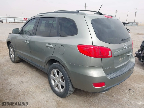 2009 Hyundai Santa Fe SE with VIN 5NMSH13E39H297907, listed as a IAAI auction lot 41708199 with 203,771 mi miles. Bid and sale history available at carsss.com. Image 3.