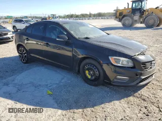 2018 Volvo S60 Dynamic with VIN YV126MFL0J2465751, listed as a Copart auction lot 80703394 with 91,342 mi miles and Salvage Title. Bid and sale history available at carsss.com. Image 4.