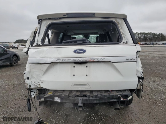 2020 Ford Expedition Max Platinum with VIN 1FMJK1MT8LEA13042, listed as a Copart auction lot 44557155 with 59,312 mi miles and Salvage Title. Bid and sale history available at carsss.com. Image 6.