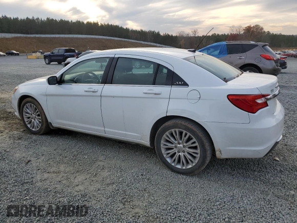 2012 Chrysler 200 LX with VIN 1C3CCBAB1CN117579, listed as a Copart auction lot 81305264 with 224,598 mi miles and Salvage Title. Bid and sale history available at DreamBid. Image 2.