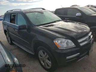 2012 Mercedes-Benz GL-Class GL 450 with VIN 4JGBF7BE0CA773408, listed as a Copart auction lot 76106444 with 130,622 mi miles and Salvage Title. Bid and sale history available at carsss.com. Image 4.
