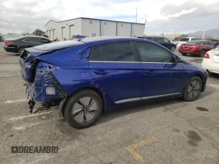 2022 Hyundai Ioniq SE with VIN KMHC75LC4NU275748, listed as a Copart auction lot 82028704 with 54,800 mi miles and Salvage title. Bid and sale history available at DreamBid. Image 3.