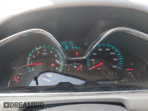 2013 Chevrolet Traverse LS with VIN 1GNKRFED0DJ105822, listed as a Copart auction lot 51746665 with 71,273 mi miles and Salvage Title. Bid and sale history available at carsss.com. Image 9.
