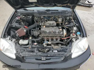 1996 Honda Civic EX with VIN 1HGEJ8149TL000909, listed as a Copart auction lot 86642394 with 178,900 mi miles and Salvage Title. Bid and sale history available at carsss.com. Image 11.