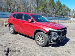 2019 Hyundai Santa Fe SE z VIN 5NMS23AD8KH009425, wystawiony jako IAAI lot #41716075 z przebiegiem 123 583 mil mil oraz . Historia ofert i sprzedaży dostępna na DreamBid. Obrazek 1.