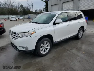 2011 Toyota Highlander with VIN 5TDBK3EH4BS091082, listed as a Copart auction lot 46053535 with 206,201 mi miles and Salvage Title. Bid and sale history available at carsss.com. Image 1.