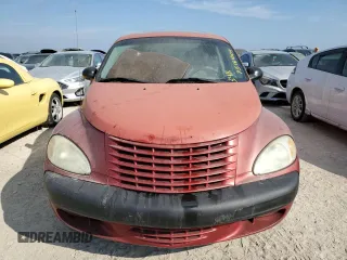 2001 Chrysler PT Cruiser with VIN 3C8FY4BB41T642166, listed as a Copart auction lot 75164104 with 0 mi miles and Salvage Title. Bid and sale history available at carsss.com. Image 5.
