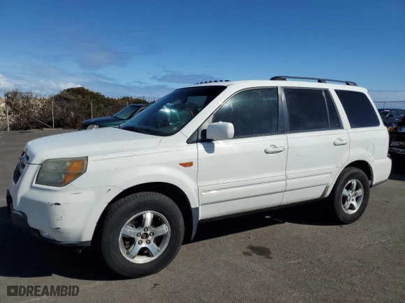 2006 Honda Pilot EX-L with RES with VIN 5FNYF18626B026884, listed as a Copart auction lot 43090495 with 159,375 mi miles and Clean Title. Bid and sale history available at carsss.com. Image 1.