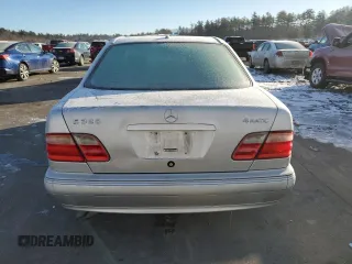 2001 Mercedes-Benz E-Class AWD with VIN WDBJF82J91X045050, listed as a Copart auction lot 41681525 with 0 mi miles and Salvage Title. Bid and sale history available at carsss.com. Image 6.