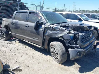 2019 Toyota Tundra 2WD SR5 with VIN 5TFEY5F12KX244156, listed as a IAAI auction lot 41848426 with 93,735 mi miles. Bid and sale history available at carsss.com. Image 1.