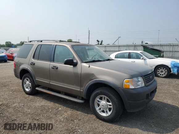 2003 Ford Explorer XLS with VIN 1FMZU62K13UC54502, listed as a Copart auction lot 58988225 with 168,061 mi miles and Salvage title. Bid and sale history available at DreamBid. Image 4.