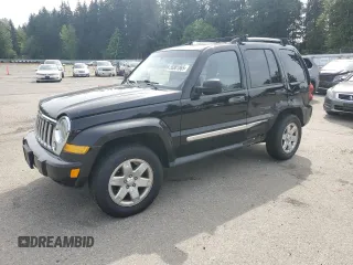 2006 Jeep Liberty Limited with VIN 1J4GK58K36W129443, listed as a Copart auction lot 55801865 with 135,306 mi miles and Salvage title. Bid and sale history available at DreamBid. Image 1.
