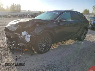2024 Lexus RX 350 z VIN 2T2BAMCA0RC077855, wystawiony jako Copart lot #53280805 z przebiegiem 5 755 mil mil oraz Szkoda całkowita • Salvage title. Historia ofert i sprzedaży dostępna na DreamBid. Obrazek 1.