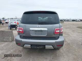 2018 Nissan Armada Platinum with VIN JN8AY2NFXJ9330364, listed as a IAAI auction lot 41572672 with 134,787 mi miles. Bid and sale history available at carsss.com. Image 16.