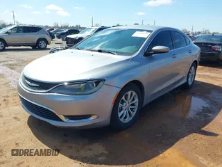 2015 Chrysler 200 Limited with VIN 1C3CCCAB8FN676119, listed as a IAAI auction lot 41836634 with 172,463 mi miles. Bid and sale history available at carsss.com. Image 2.