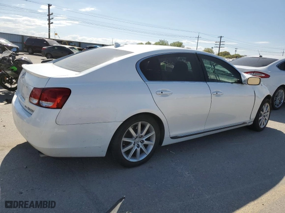 2007 Lexus GS 350 with VIN JTHCE96S270007326, listed as a Copart auction lot 52366294 with 0 mi miles and Salvage Title. Bid and sale history available at carsss.com. Image 3.