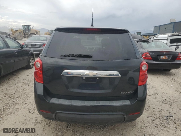 2013 Chevrolet Equinox LS with VIN 2GNALBEK7D6154503, listed as a Copart auction lot 53400025 with 130,685 mi miles and Clean Title. Bid and sale history available at carsss.com. Image 6.