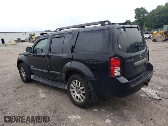 2008 Nissan Pathfinder LE with VIN 5N1BR18B58C614719, listed as a Copart auction lot 64841514 with 240,392 mi miles and Clean Title. Bid and sale history available at carsss.com. Image 2.