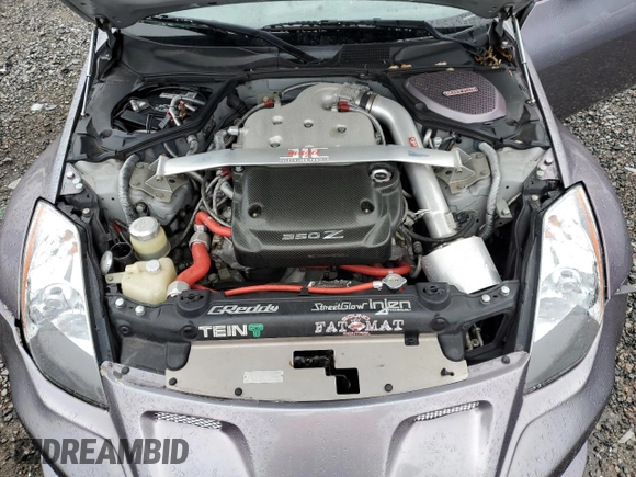 2004 Nissan 350Z Touring with VIN JN1AZ34E74T050080, listed as a Copart auction lot 41761305 with 0 mi miles and Salvage Title. Bid and sale history available at carsss.com. Image 11.