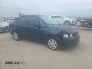 2008 Suzuki SX4 with VIN JS2YC412185102557, listed as a Copart auction lot 89315095 with 85,201 mi miles and Salvage Title. Bid and sale history available at carsss.com. Image 4.