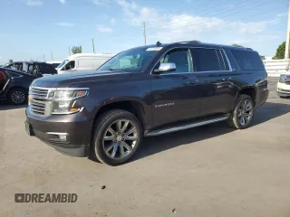 2015 Chevrolet Suburban LTZ with VIN 1GNSKKKCXFR287171, listed as a Copart auction lot 66329085 with 78,915 mi miles and Clean title. Bid and sale history available at DreamBid. Image 1.