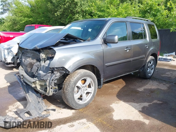 2013 Honda Pilot EX-L with VIN 5FNYF3H59DB038966, listed as a IAAI auction lot 42461394 with 142,684 mi miles and . Bid and sale history available at DreamBid. Image 20.
