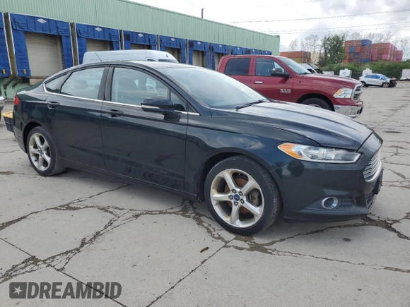 2014 Ford Fusion SE with VIN 3FA6P0HD1ER102076, listed as a Copart auction lot 53571545 with 166,383 mi miles and Clean Title. Bid and sale history available at carsss.com. Image 4.