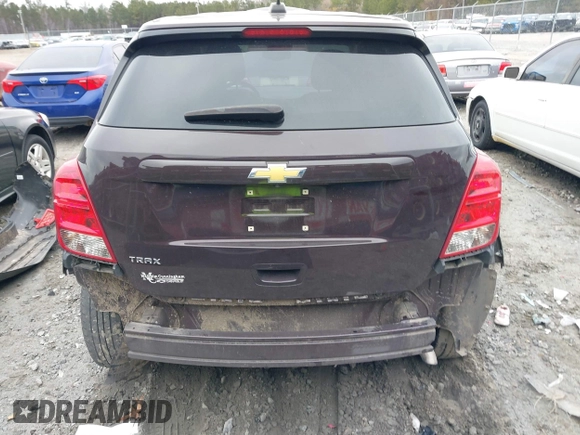 2020 Chevrolet Trax LS with VIN KL7CJKSB2LB349574, listed as a IAAI auction lot 41380404 with 36,855 mi miles. Bid and sale history available at carsss.com. Image 16.