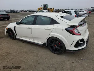 2021 Honda Civic Type R Touring with VIN SHHFK8G71MU203622, listed as a Copart auction lot 73161924 with 45,136 mi miles and Salvage Title. Bid and sale history available at carsss.com. Image 2.