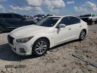 2017 Infiniti Q50 Signature Edition with VIN JN1EV7AP2HM739390, listed as a Copart auction lot 55449265 with 165,947 mi miles and Clean title. Bid and sale history available at DreamBid. Image 1.