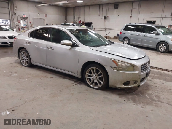2011 Nissan Maxima SV with VIN 1N4AA5AP4BC802777, listed as a IAAI auction lot 42183339 with 164,807 mi miles and . Bid and sale history available at DreamBid. Image 1.