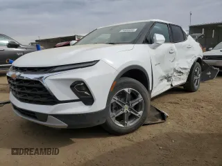 2023 Chevrolet Blazer LT with VIN 3GNKBHR45PS165477, listed as a Copart auction lot 76683094 with 30,088 mi miles and Clean title. Bid and sale history available at DreamBid. Image 1.