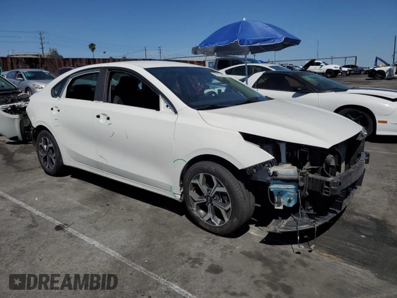 2019 Kia Forte LXS with VIN 3KPF24AD7KE115086, listed as a Copart auction lot 52215415 with 49,030 mi miles and Salvage title. Bid and sale history available at DreamBid. Image 4.