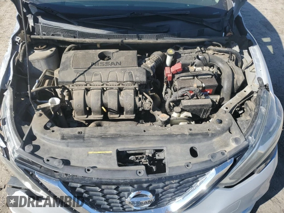 2016 Nissan Sentra SV with VIN 3N1AB7AP8GL653520, listed as a Copart auction lot 50276965 with 117,899 mi miles and Salvage Title. Bid and sale history available at DreamBid. Image 12.