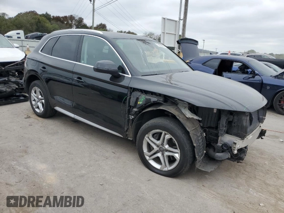 2019 Audi Q5 Premium with VIN WA1ANAFY6K2125353, listed as a Copart auction lot 44098445 with 103,860 mi miles and Salvage title. Bid and sale history available at DreamBid. Image 4.