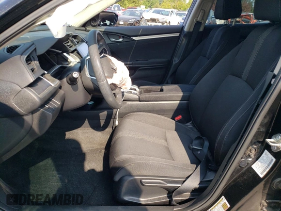 2016 Honda Civic Sedan EX with VIN 2HGFC2F73GH521819, listed as a Copart auction lot 65347194 with 0 mi miles and Salvage Title. Bid and sale history available at carsss.com. Image 7.