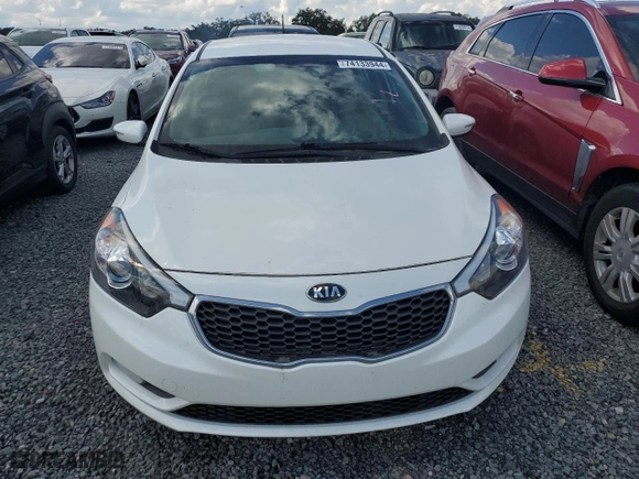 2016 Kia Forte 5-Door LX with VIN KNAFK5A81G5582884, listed as a Copart auction lot 74133944 with 8,861 mi miles and Salvage Title. Bid and sale history available at carsss.com. Image 5.