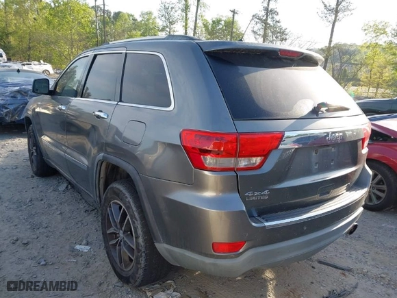 2012 Jeep Grand Cherokee Limited with VIN 1C4RJFBG7CC183921, listed as a IAAI auction lot 42069646 with 139,918 mi miles. Bid and sale history available at carsss.com. Image 3.