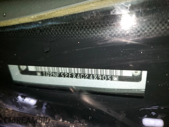 2004 Pontiac Grand Am SE1 with VIN 1G2NF52E84C248905, listed as a Copart auction lot 87605865 with 143,532 mi miles and Salvage Title. Bid and sale history available at carsss.com. Image 12.