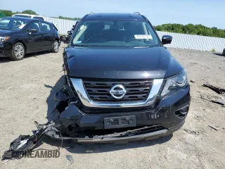 2019 Nissan Pathfinder S with VIN 5N1DR2MM3KC640734, listed as a Copart auction lot 60788125 with 60,768 mi miles and Salvage title. Bid and sale history available at DreamBid. Image 5.