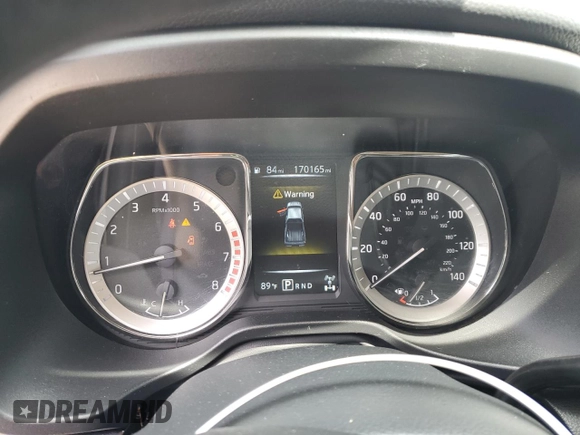 2017 Nissan Titan SV with VIN 1N6AA1EJ3HN543508, listed as a Copart auction lot 60739735 with 170,165 mi miles and Clean title. Bid and sale history available at DreamBid. Image 9.