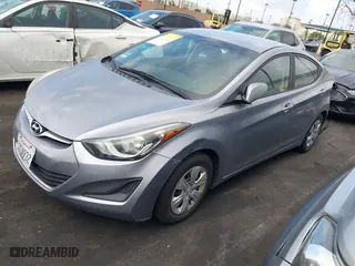 2016 Hyundai Elantra SE with VIN 5NPDH4AE7GH785402, listed as a IAAI auction lot 41902194 with 101,593 mi miles. Bid and sale history available at carsss.com. Image 2.