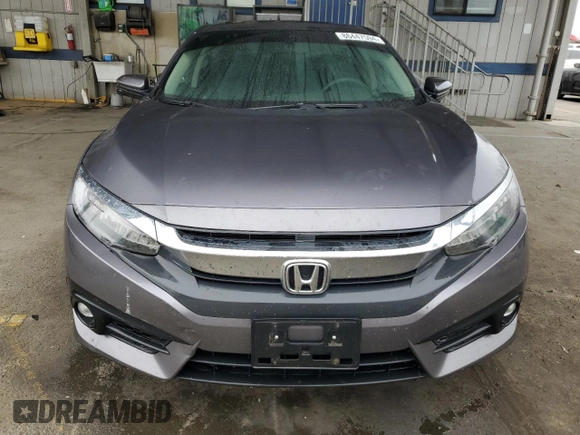 2017 Honda Civic EX-T with VIN 19XFC1E35HE025781, listed as a Copart auction lot 86447594 with Not Provided miles and Salvage Title. Bid and sale history available at DreamBid. Image 5.