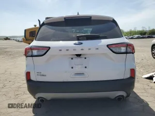 2021 Ford Escape SE with VIN 1FMCU0G66MUA09887, listed as a Copart auction lot 54421145 with 33,707 mi miles and Salvage title. Bid and sale history available at DreamBid. Image 6.