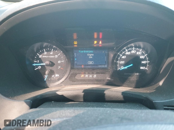 2015 Ford Utility Police Interceptor with VIN 1FM5K8AR4FGB98895, listed as a Copart auction lot 77586044 with 144,099 mi miles and Salvage Title. Bid and sale history available at carsss.com. Image 9.