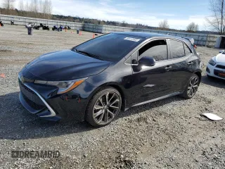 2022 Toyota Corolla Hatchback XSE with VIN JTNC4MBEXN3162849, listed as a Copart auction lot 50412495 with 51,081 mi miles and Salvage Title. Bid and sale history available at carsss.com. Image 1.
