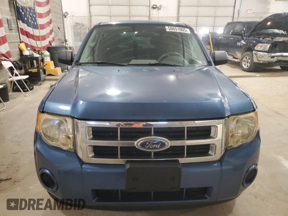 2009 Ford Escape XLS with VIN 1FMCU02769KC80094, listed as a Copart auction lot 50651005 with 205,247 mi miles and Salvage title. Bid and sale history available at DreamBid. Image 5.
